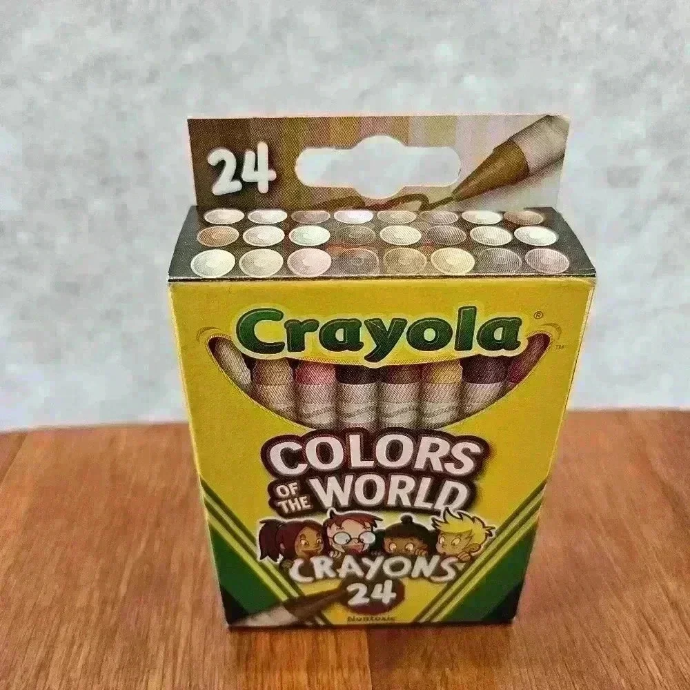 Crayola Colors‎ of the World Multicultural Crayons - 24 Count NIB